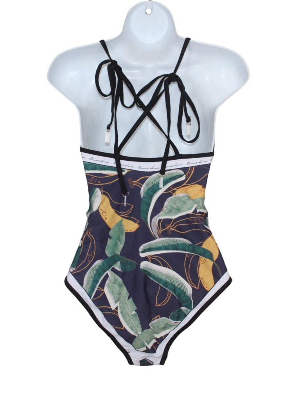 Visual Mood one piece Emma reversible tie shoulder one piece swimsuit size S - Picture 4 of 16